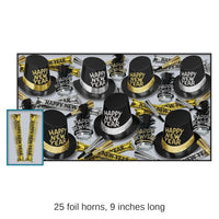 Midnite Thunder New Year's Eve Party Kit for 50 People