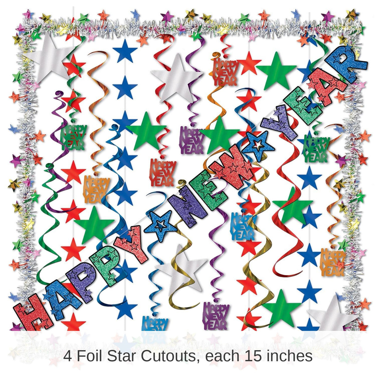 Bulk 35 Piece New Year Decorating Kit