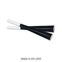 100 Pack Bulk Black New Years Party Horns