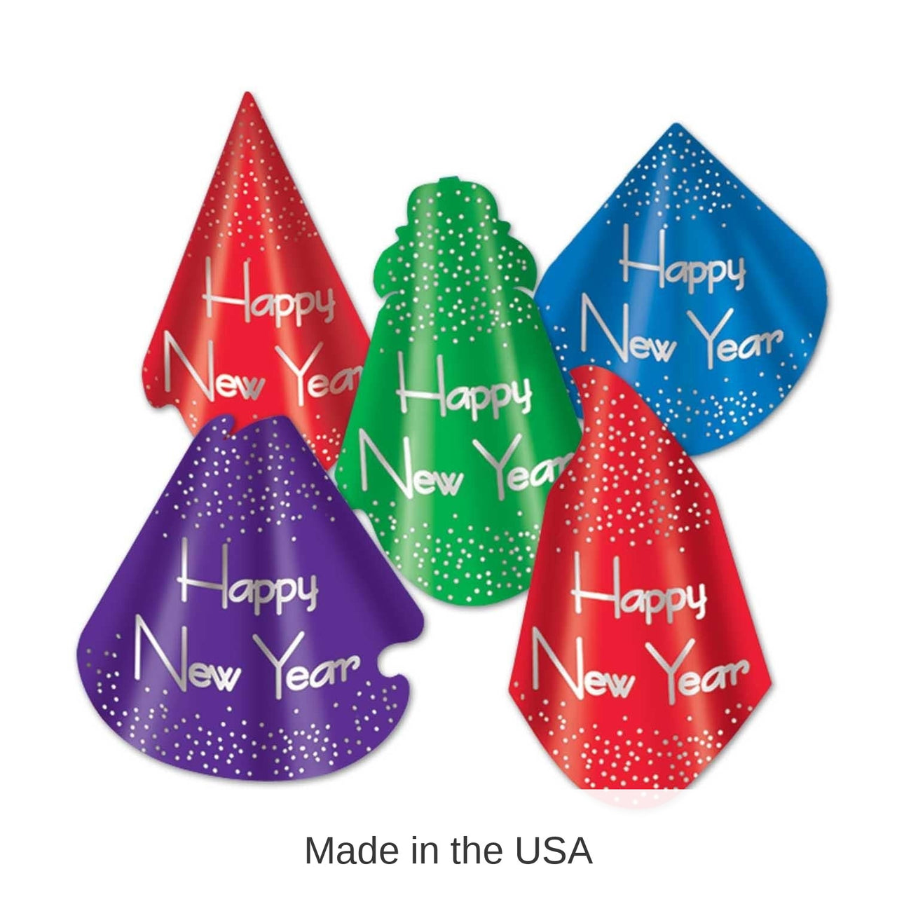 50 Pack Bulk Headliner Hat New Year's Eve Party Kit