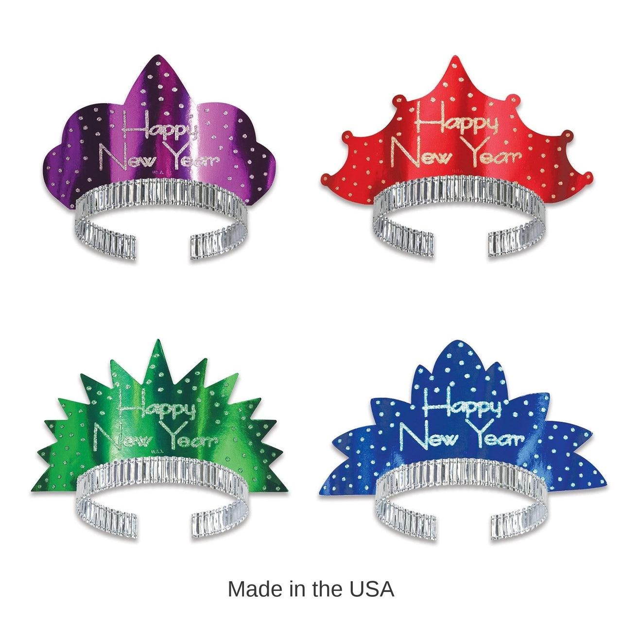 50 Pack Bulk New Year's Eve Headliner Tiara