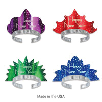 50 Pack Bulk New Year's Eve Headliner Tiara