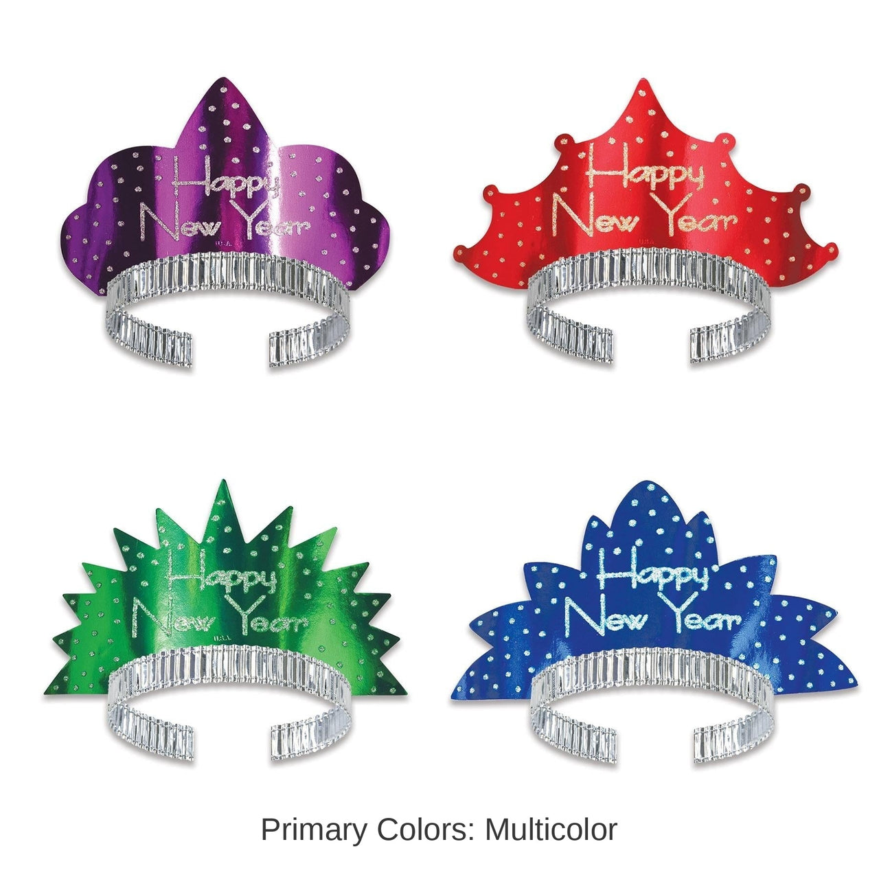 50 Pack Bulk New Year's Eve Headliner Tiara