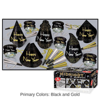 Midnight New Year's Eve Party Kit for 10