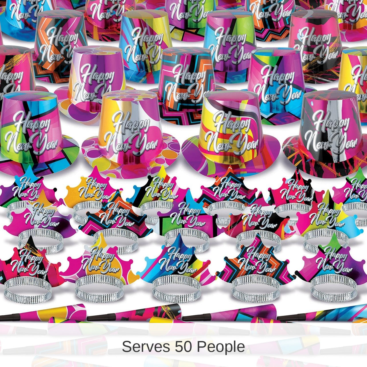 Xtraordinary New Year's Eve Party Kit for 50 People