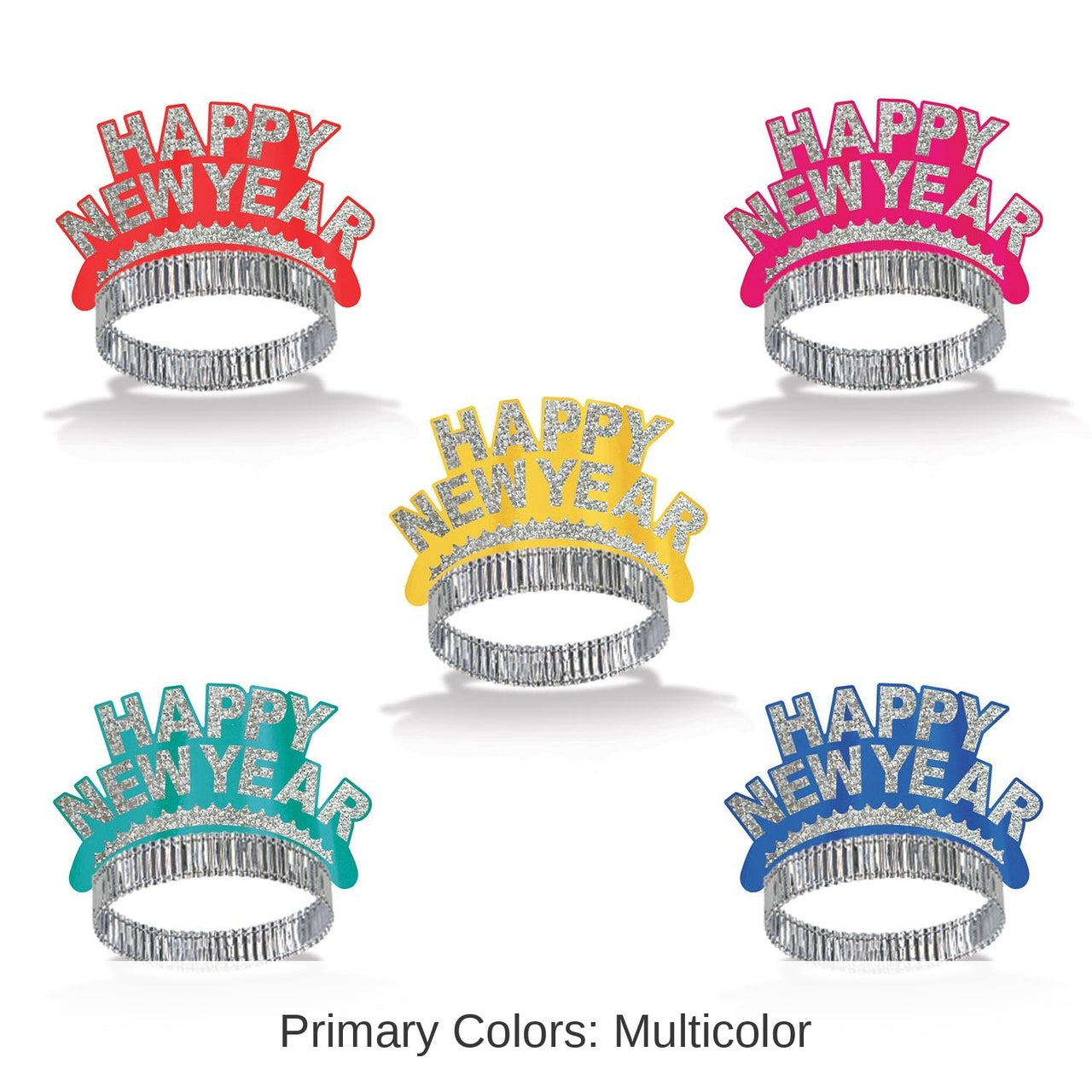 50 Pack Bulk Happy New Year Tiara