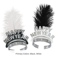 50 Pack Bulk New Year's Eve Chicago Swing Tiara