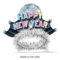 50 Pack Bulk New Year's Eve Disco Fever Tiara