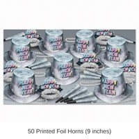 Disco Fever New Year's Eve Party Kit for 50 People