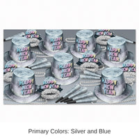 Disco Fever New Year's Eve Party Kit for 50 People