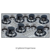 New Year's Eve Silver Legacy Party Kit for 25 People