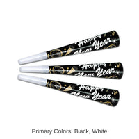 100 Pack Bulk New Year Tymes Horns