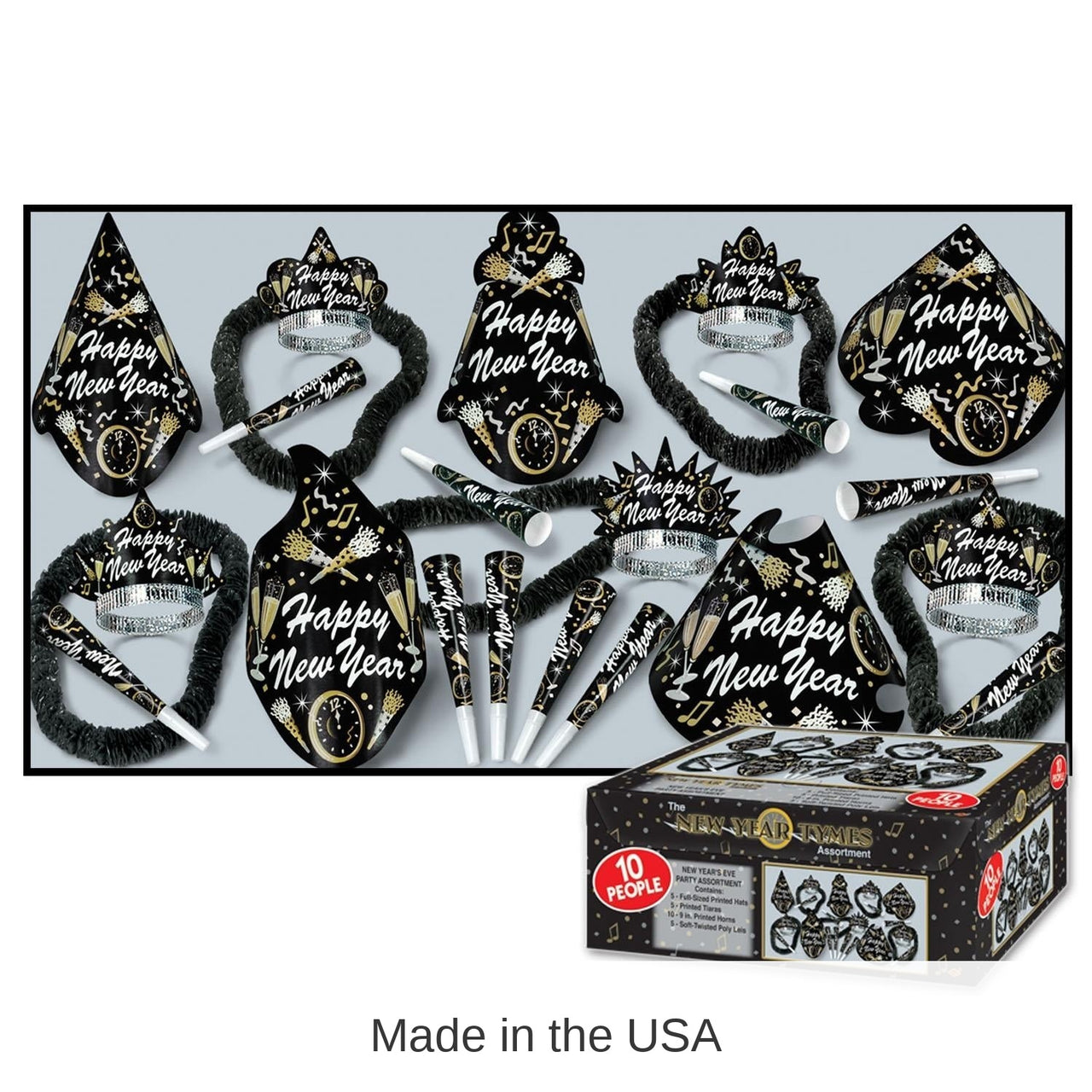 New Year Tymes Party Kit for 10