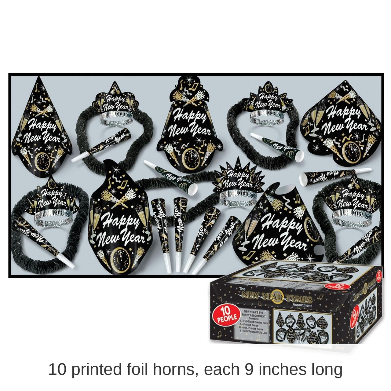 New Year Tymes Party Kit for 10