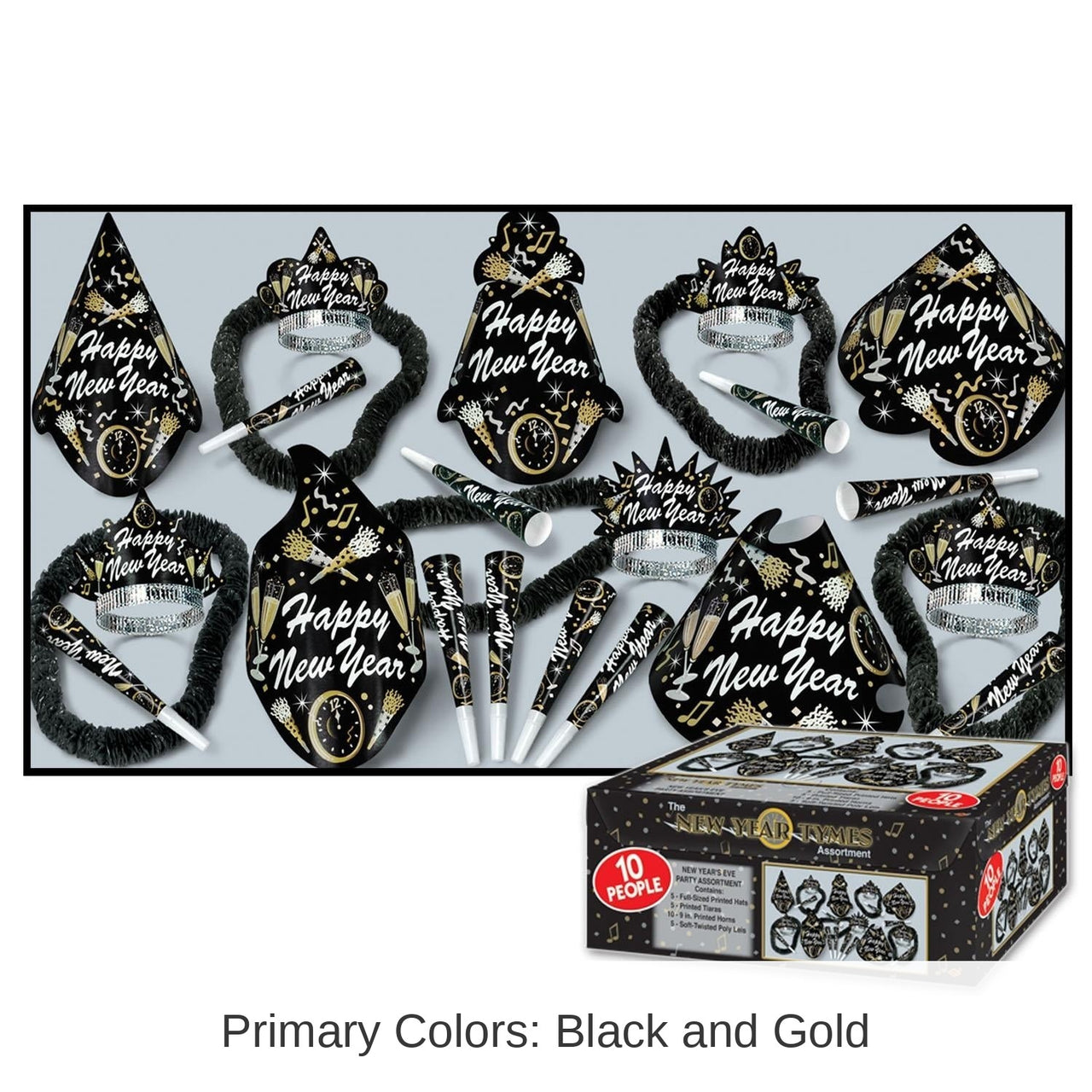 New Year Tymes Party Kit for 10
