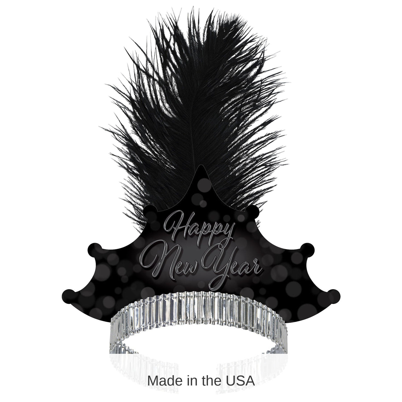 50 Pack Bulk Blackout New Year Tiara