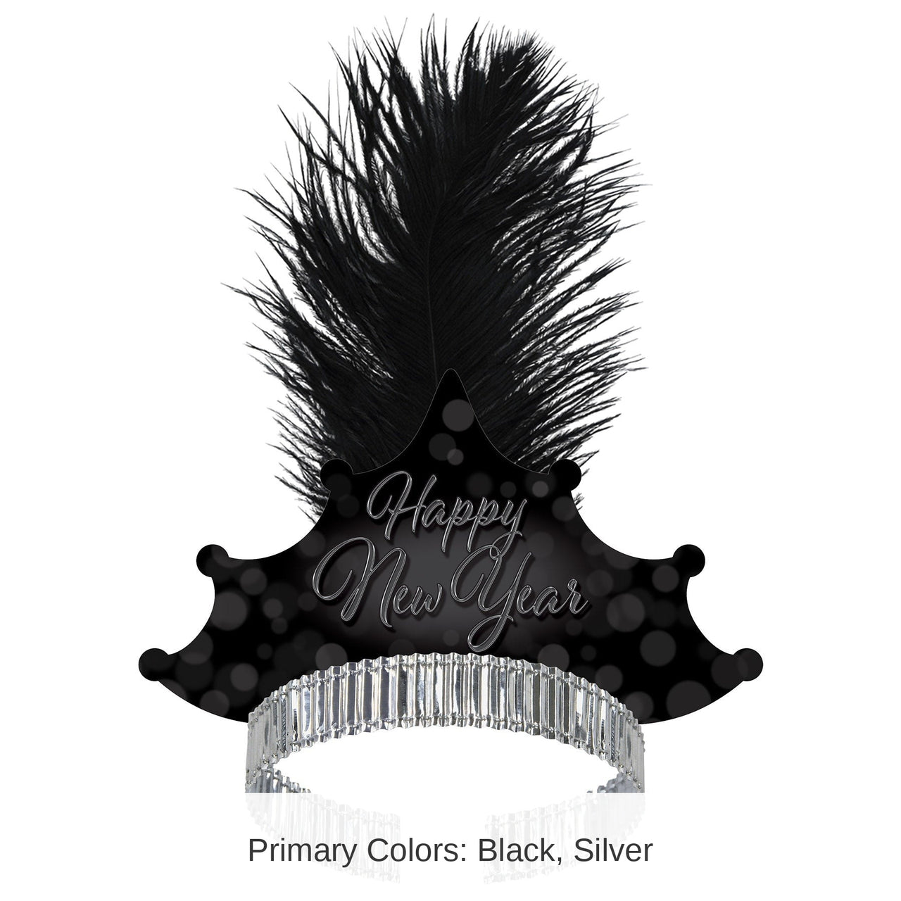 50 Pack Bulk Blackout New Year Tiara