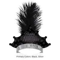 50 Pack Bulk Blackout New Year Tiara