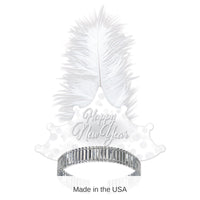 50 Pack Bulk Whiteout New Year Tiara