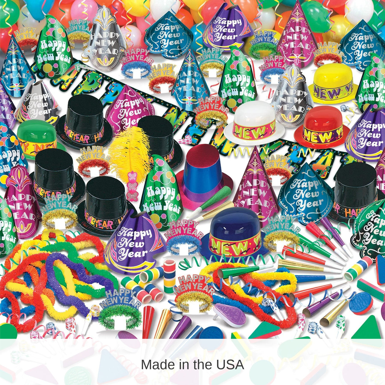 Super Bonanza New Year's Eve Party Kit for 100 People