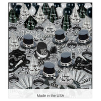 Silver Bonanza New Year's Eve Party Kit for 100 People