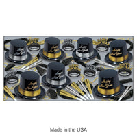 Silver Gold Legacy New Year's Eve Party Kit for 50 People