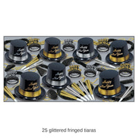 Silver Gold Legacy New Year's Eve Party Kit for 50 People