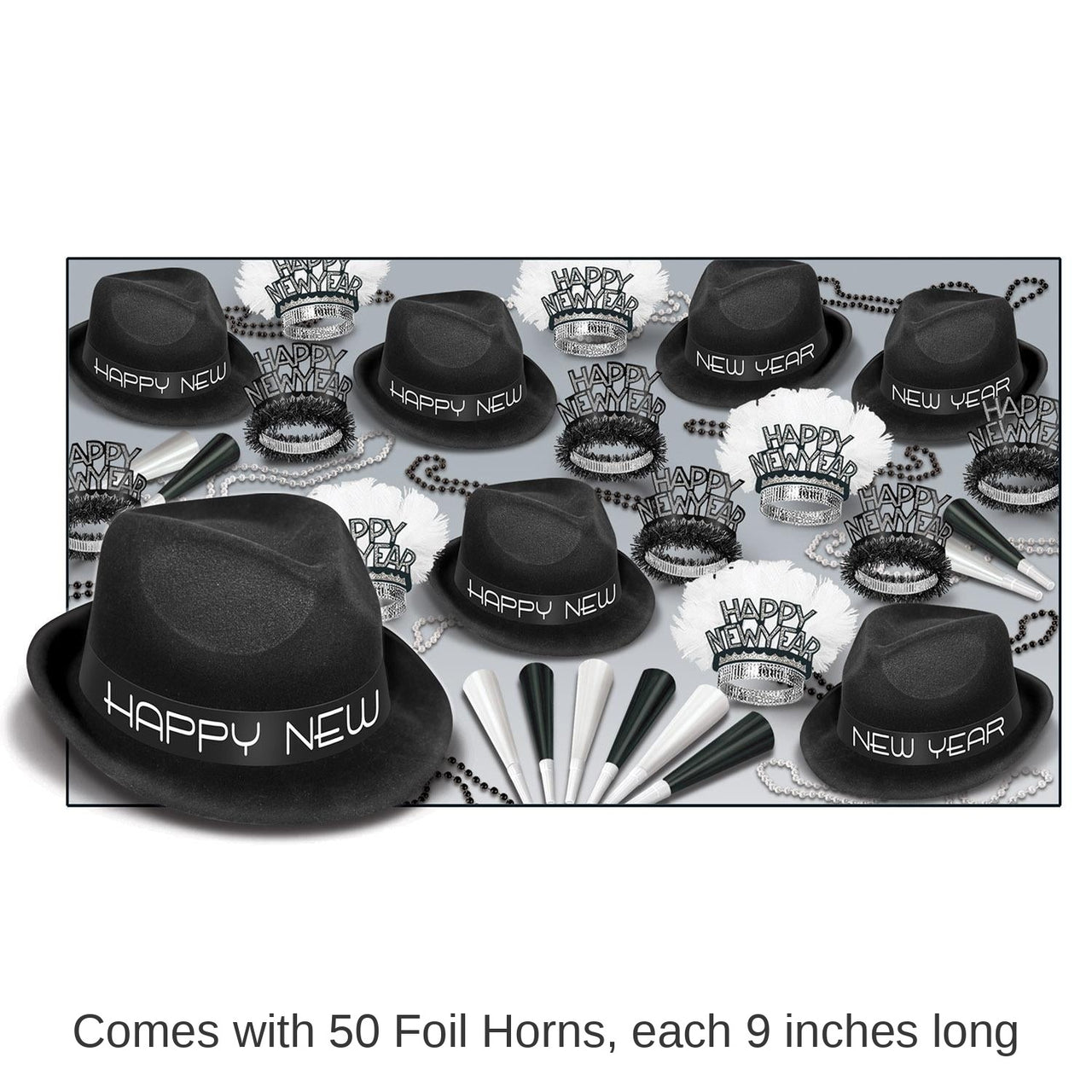 Chairman New Year's Eve Party Kit for 50 People