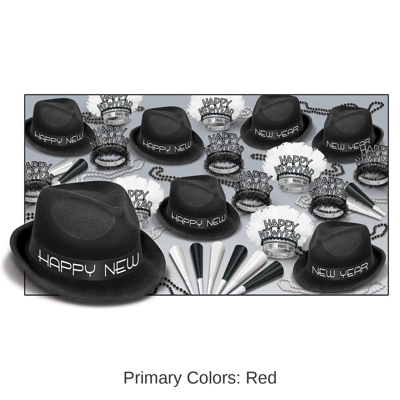 Chairman New Year's Eve Party Kit for 50 People