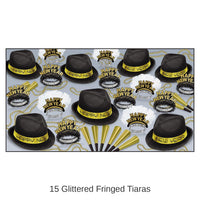 Chairman Gold New Year's Eve Party Kit for 50 People
