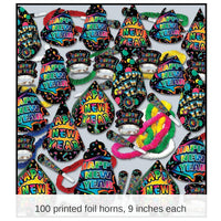 Grand New Year's Eve Party Kit for 100 People