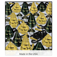Golden Grand New Year's Eve Party Kit for 100 People