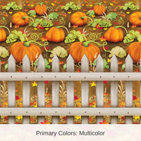 6 Pack Bulk Thanksgiving Pumpkin Patch Backdrop