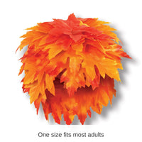 12 Pack Bulk Thanksgiving Fall Leaf Wig