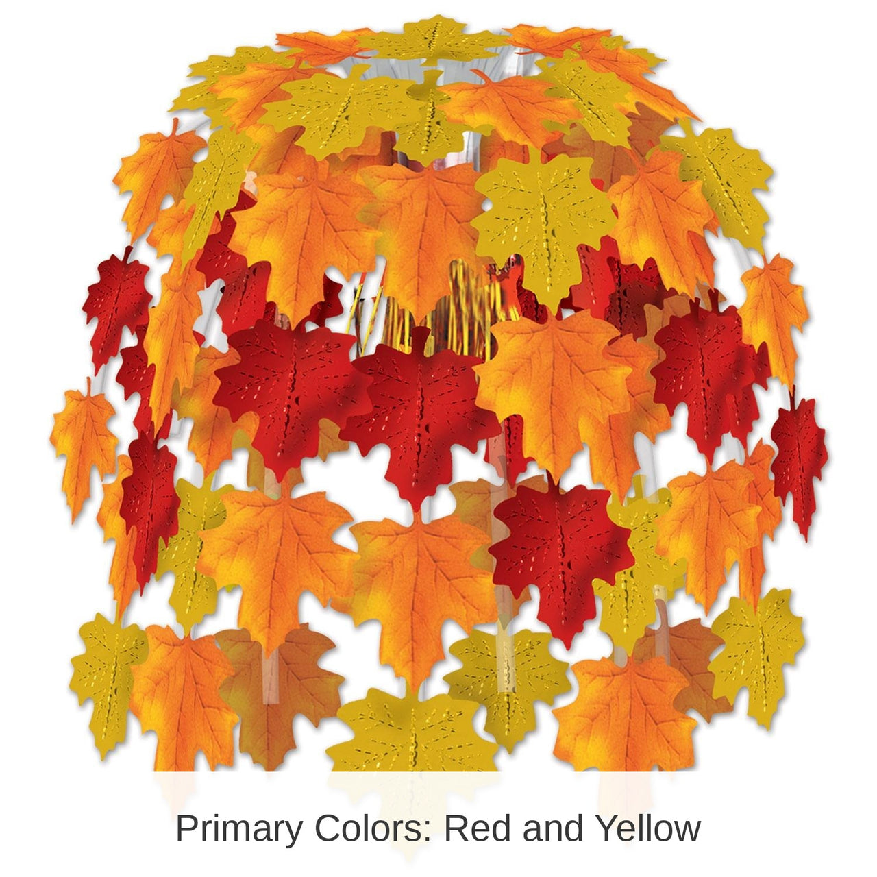 12 Pack Bulk Thanksgiving Leaves Of Autumn Cascade