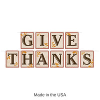 12 Pack Bulk Thanksgiving Give Thanks Streamer