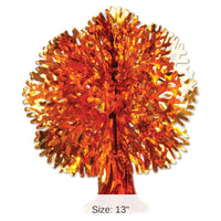 12 Pack Bulk Thanksgiving Metallic Fall Tree