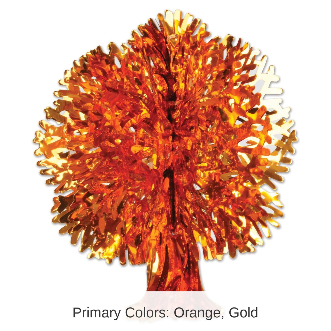 12 Pack Bulk Thanksgiving Metallic Fall Tree