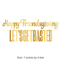12 Pack Bulk Foil Friendsgiving Streamer Set