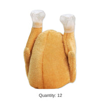 12 Pack Bulk Thanksgiving Turkey Hair Clip