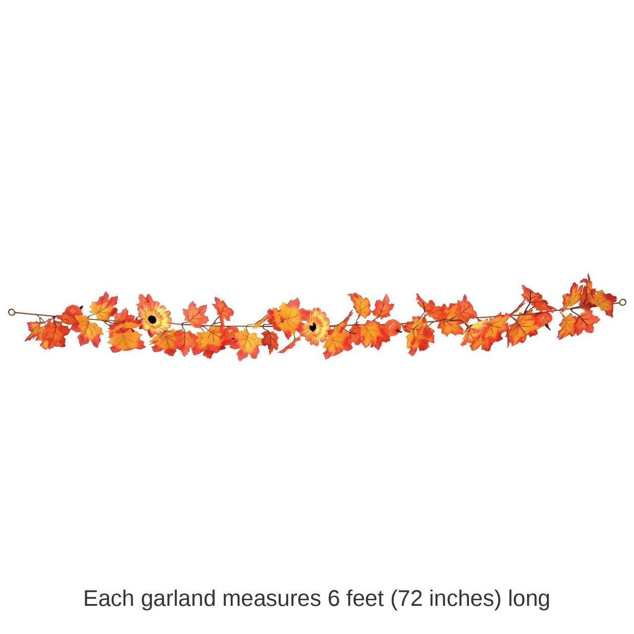 12 Pack Bulk Thanksgiving Autumn Garland