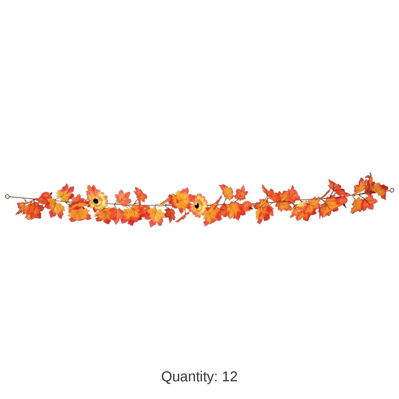 12 Pack Bulk Thanksgiving Autumn Garland