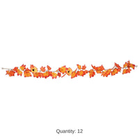 12 Pack Bulk Thanksgiving Autumn Garland