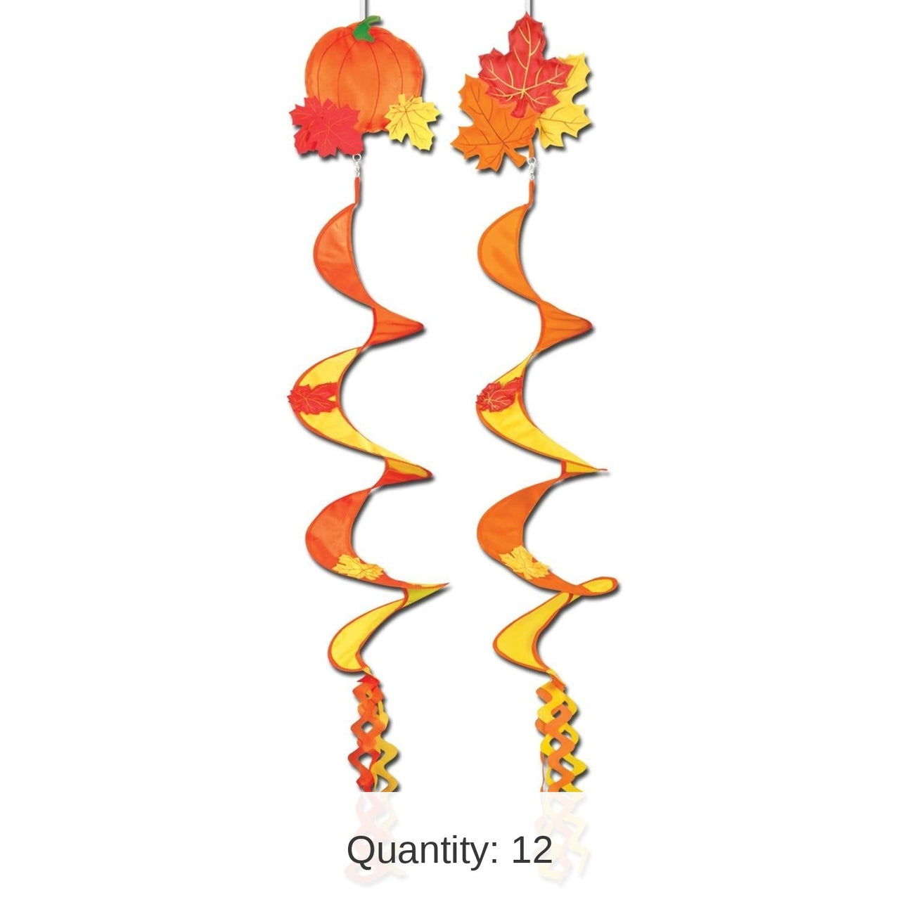 12 Piece Bulk Thanksgiving Autumn Wind-Spinners