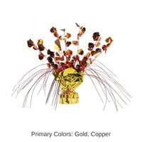 12 Pack Bulk Thanksgiving Acorn Gleam 'N Spray Centerpiece