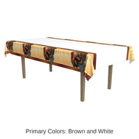 12 Pack Bulk Thanksgiving Turkey Tablecover