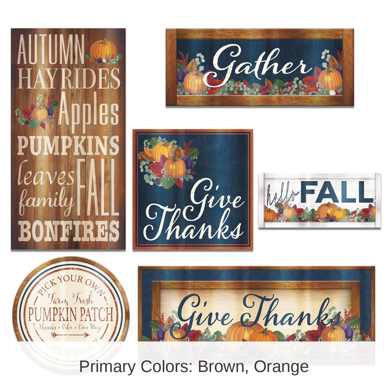 72 Pack Bulk Foil Fall Thanksgiving Cutouts