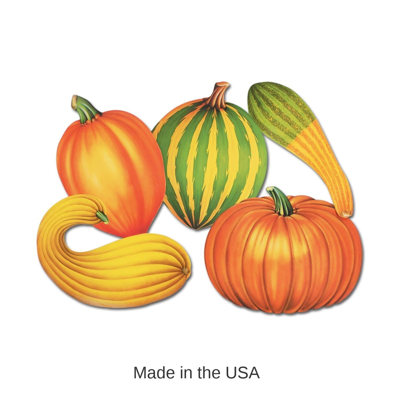 60 Piece Bulk Thanksgiving Fall Cutouts