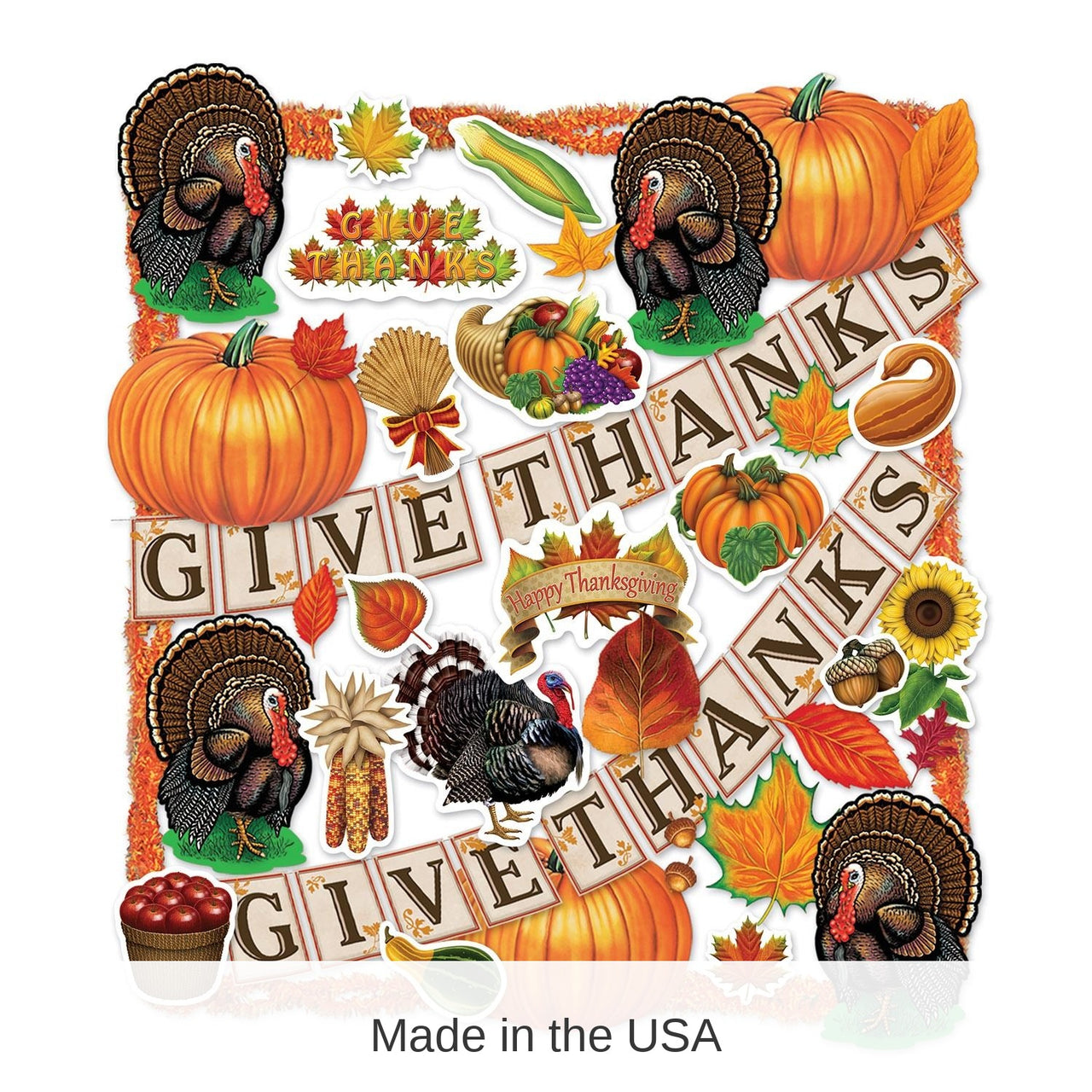 Thanksgiving Trimorama Decorating Kit