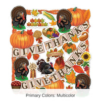 Thanksgiving Trimorama Decorating Kit